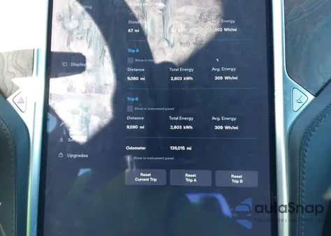 2017 Tesla Model S 60/75 z USA, uszkodzony, nr VIN 5YJSA1E16HF217627